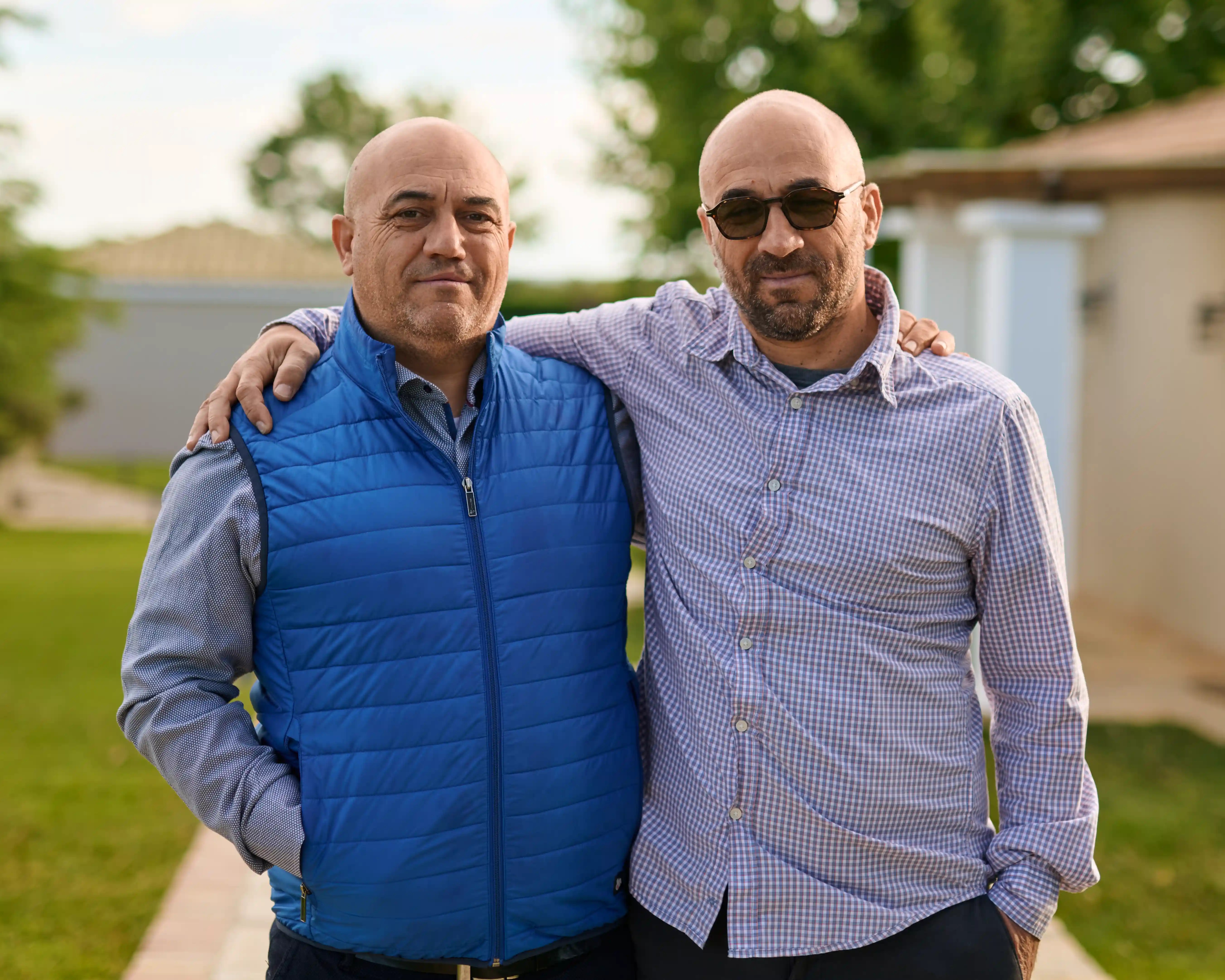 The Klabanos family, producers of Olive Valley
