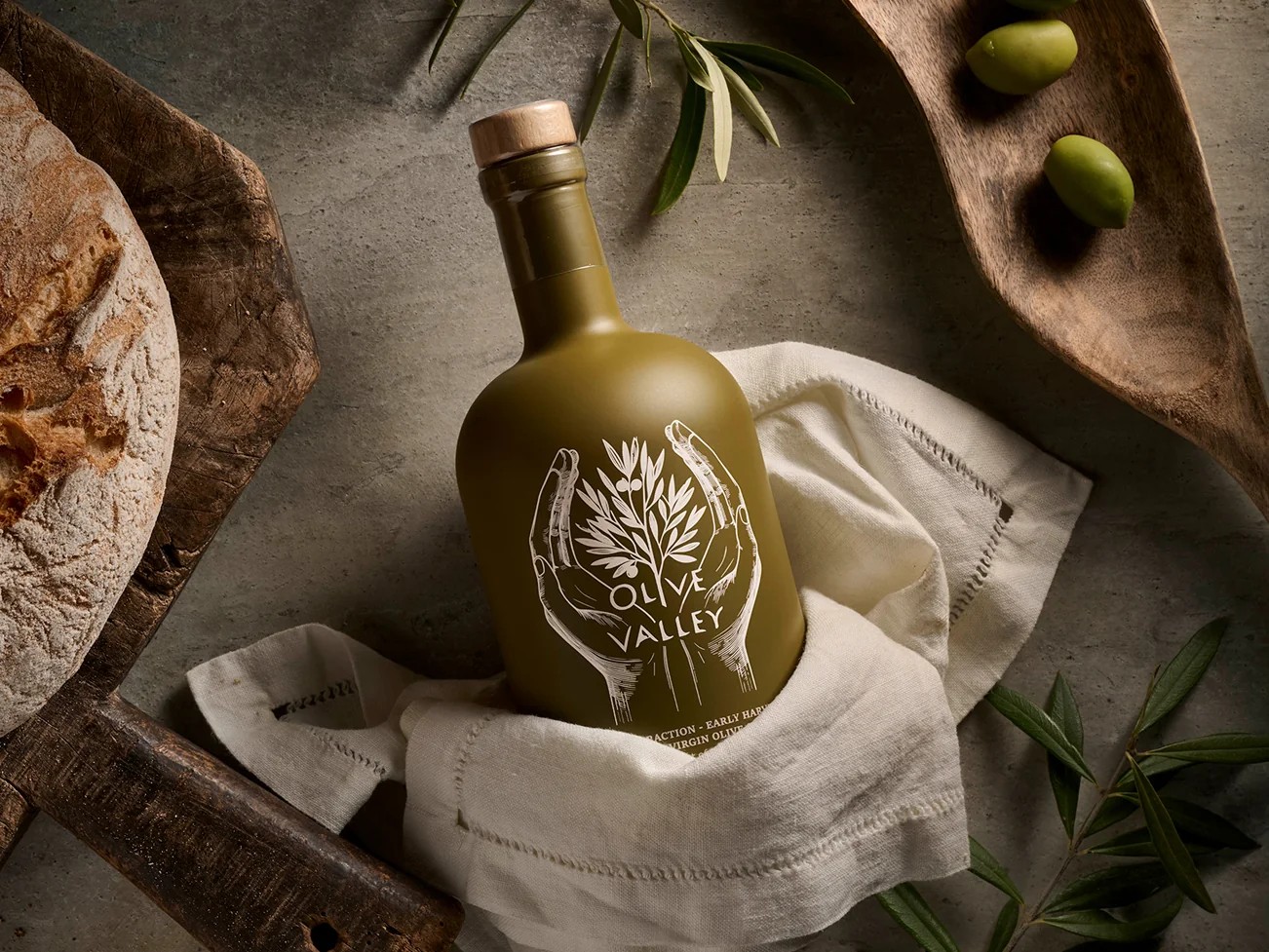 Olive Valley early harvest olive oil